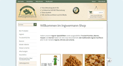 Desktop Screenshot of ingwermann.de