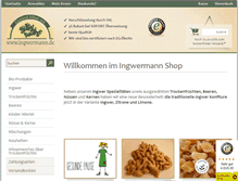 Tablet Screenshot of ingwermann.de